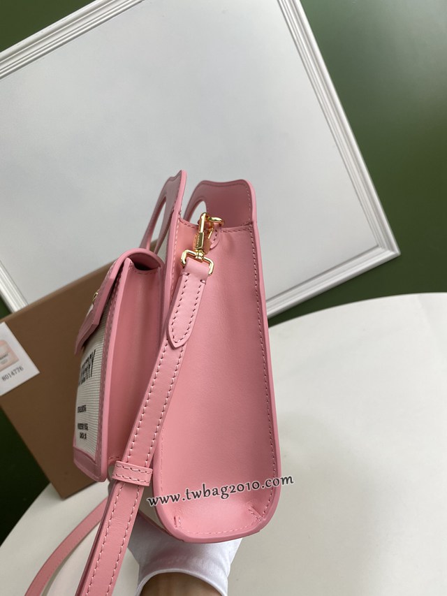 Burberry專門店新款小號撲克包 巴寶莉帆布托特包手提肩背女包 yxb1094
